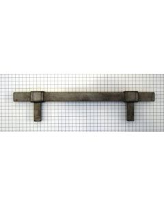 T-Greep, oud grijs 128mm hoh