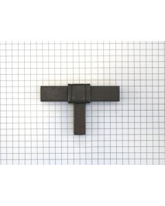 T-Knop, ijzer geroest 63mm