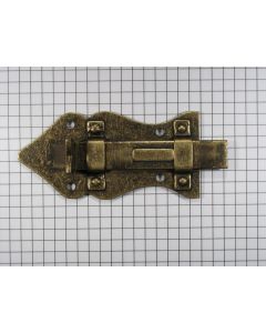 Schuifje klein recht verbronsd