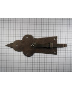 Schuif ijzer geroest