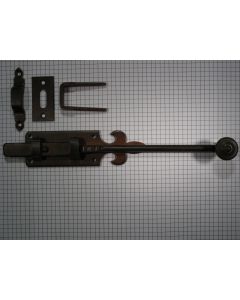 Schuif ijzer geroest 40 x 250 mm