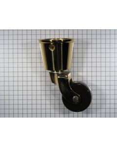 Wiel bruin porselein met sok 32