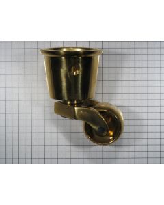 Wiel messing met bus 38 mm