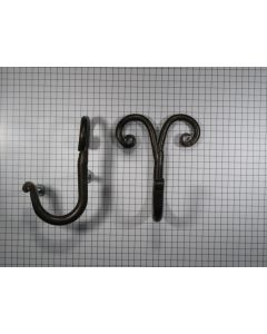 Kapstokhaak, ijzer geroest