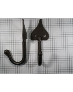 Kapstokhaak, ijzer geroest