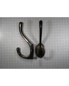 Kapstokhaak groot messing gean