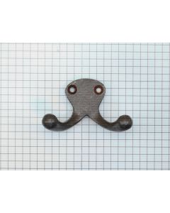 Kapstokhaak, ijzer geroest 35mm