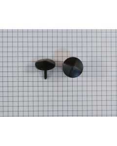 Zwarte siernagel 20 mm, lengte 15 mm