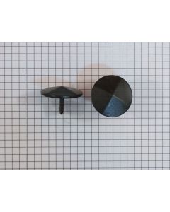Zwarte siernagel 28 mm, lengte 15 mm