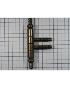 Inboorpaumelle 66 x 9 mm geelbrons