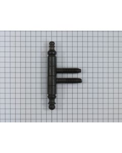 Inboorpaumelle 66 x 9 mm zwart