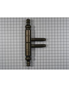 Inboorpaumelle 78 x 11 mm geelbrons