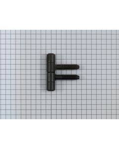 Inboorpaumelle 37 x 9 mm zwart