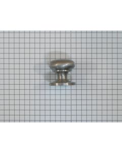 Knop matnikkel 25 mm op voet