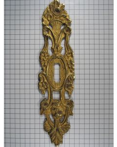 Sleutelplaat messing groot