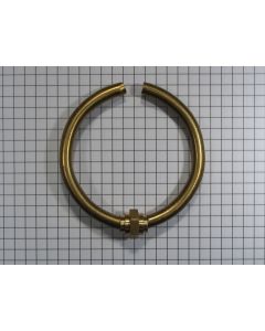 Mechelse ring 57 mm, geelmessing      di