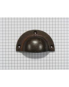 Komgreep ijzer geroest 65 mm
