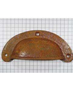 Komgr. massief, ijzer geroest, gr.(88mm)