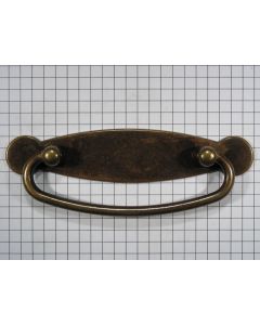 Ladetrekker 105 mm zamac messing antiek