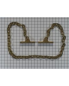 Messing kettinkje, 30 cm