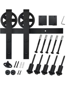 Schuifdeursyst 2 mt softcl, spaakwiel