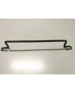 Handdoekhouder, ijzer blank gelakt