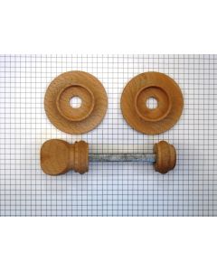 WC-deursluiting, beuken, INCL.ROZ