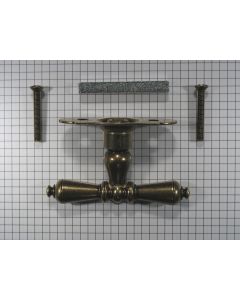 Vensterkruk messing antiek