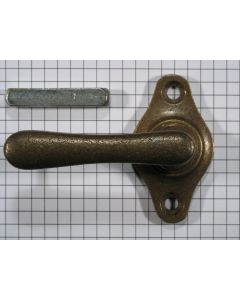 Vensterkruk messing antiek