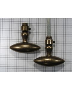 Set krukken ovaal, pnt 68 x 25 mess.ant.