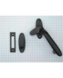 Raamkruk Dudok, rechts, zwart