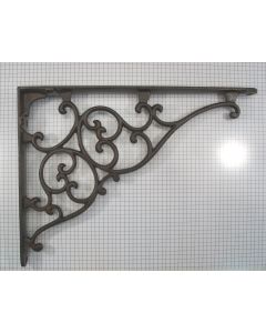 Plankdrager ijzer geroest 205 x 275 mm