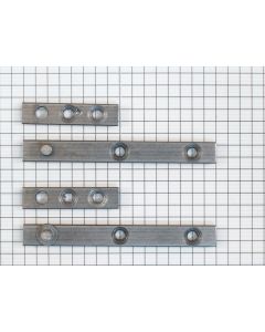 Set à 2 stuks speunen, 80 mm. Dikte 4 mm