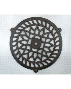 Rooster, ijzer geroest 250mm