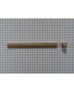 Glaslat kwartrond eiken 2,40 m