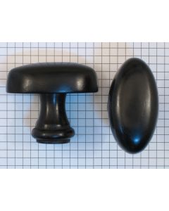 Ebben knop ovaal glad 54 mm