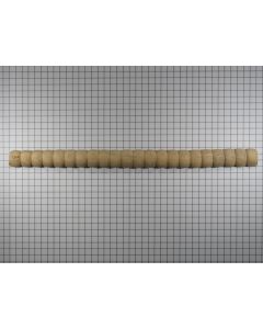 Houten sierlijst halfrond 14x7x215 mm