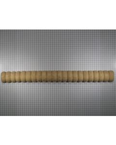 Houten sierlijst halfrond 30x15x280 mm