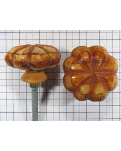 Knop been mandarijn ca 40 mm