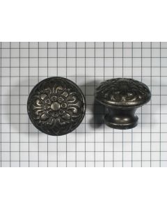 Knop 29 mm, ijzer blank