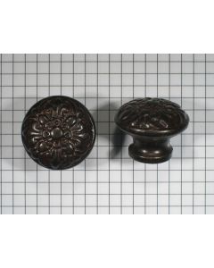 Knop 29 mm, ijzer geroest