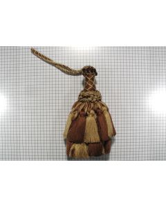 Sl.kwast beige/bruin klein, 130 mm