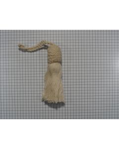 Sleutelkwast naturel katoen, 100 mm