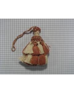 Sl.kwast beige/oud rose klein, 85 mm