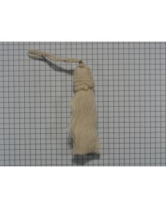 Sleutelkwast, naturel katoen, 85 mm