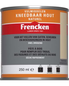 Frencken Kneedbaar hout 250 ml ME/TEAK