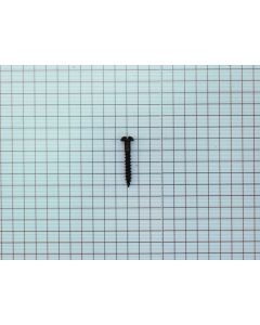 200 x bolkopschroef zwart 3,0 x 20
