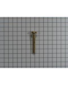 200 x bolkopschroef messing 3,5 x 25