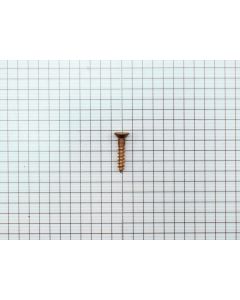 200 x platkopschroef messing 4,0 x 20 mm