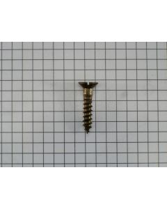 200 x platkopschroef messing 5,0 x 25